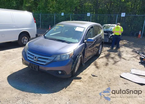 2013 Honda Cr-V Ex из США, поврежденный, VIN 2HKRM4H55DH661065